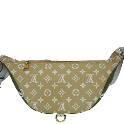 LOUIS VUITTON Monogram Giant Canvas Bum Bag Khaki Beige