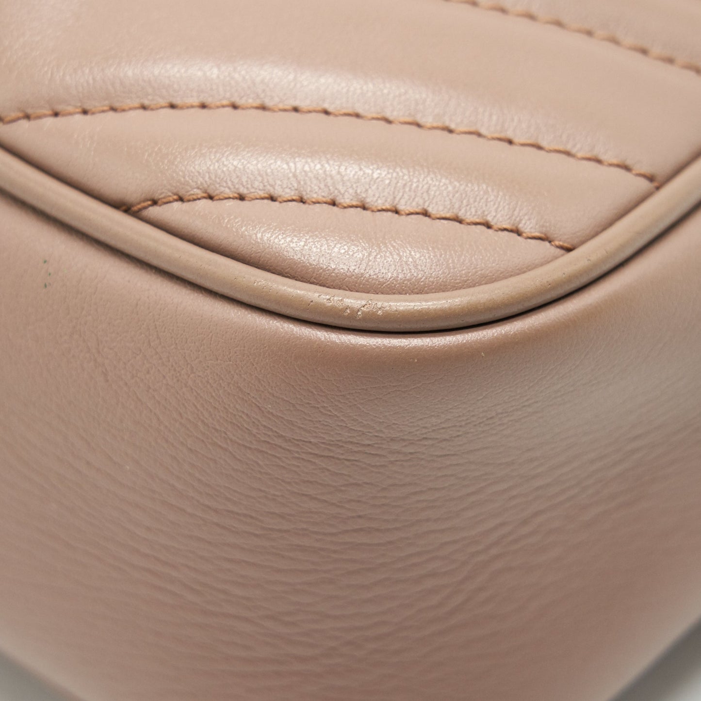 Gucci GG Marmont Small Matelasse Camera Bag Beige
