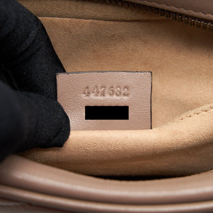 Gucci GG Marmont Small Matelasse Camera Bag Beige