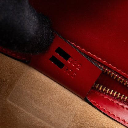 Gucci Sylvie shoulder bag calfskin red