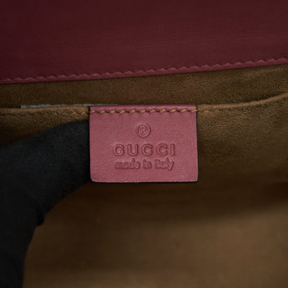 Gucci Small Padlock GG Print Pink
