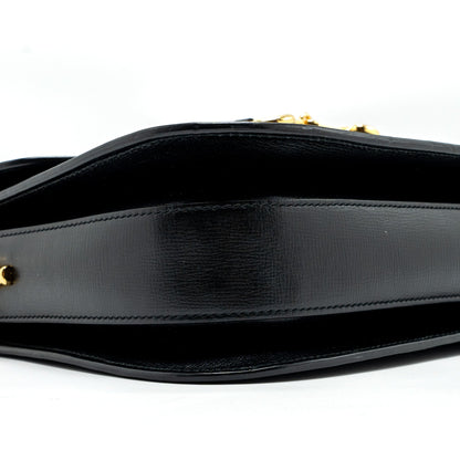 Gucci Horsebit 1955 Shoulder Bag Leather Black