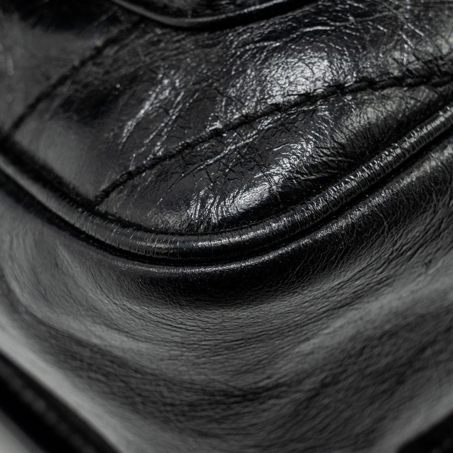 Saint Laurent Medium Niki Calfskin Black Ruthenium Hardware