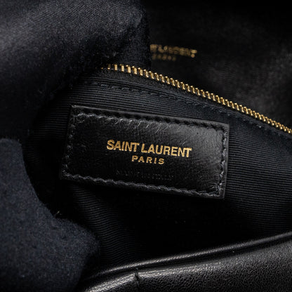 Saint Laurent/YSL Small Puffer Quilted Nappa Black GHW