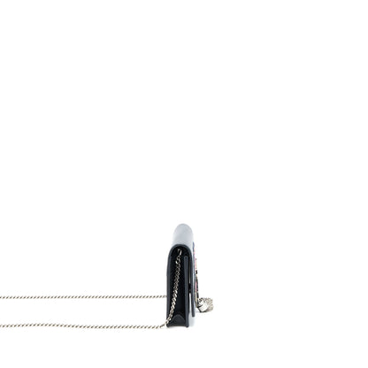Saint Laurent/ YSL Kate Small Chain Wallet With Tassel Black/Multicolour Limited Edition GHW