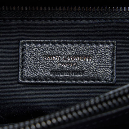 Saint Laurent / YSL Medium LouLou Shoulder Bag Calfskin Black with Black Hardware