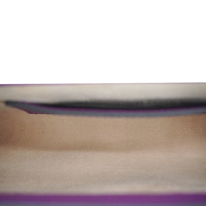 GUCCI Horsebit 1955 mini Leather Shoulder Bag Purple 724713