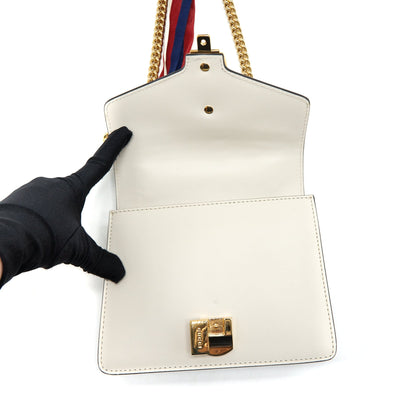Gucci Mini sylvie chain Bag White