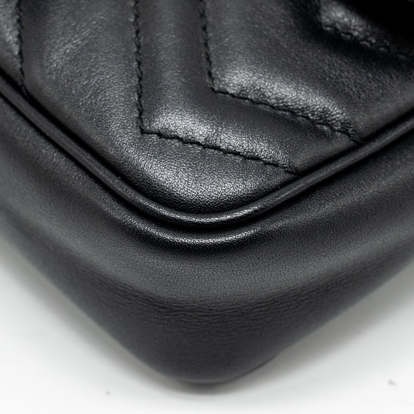 Gucci Super Mini Marmont calfskin black