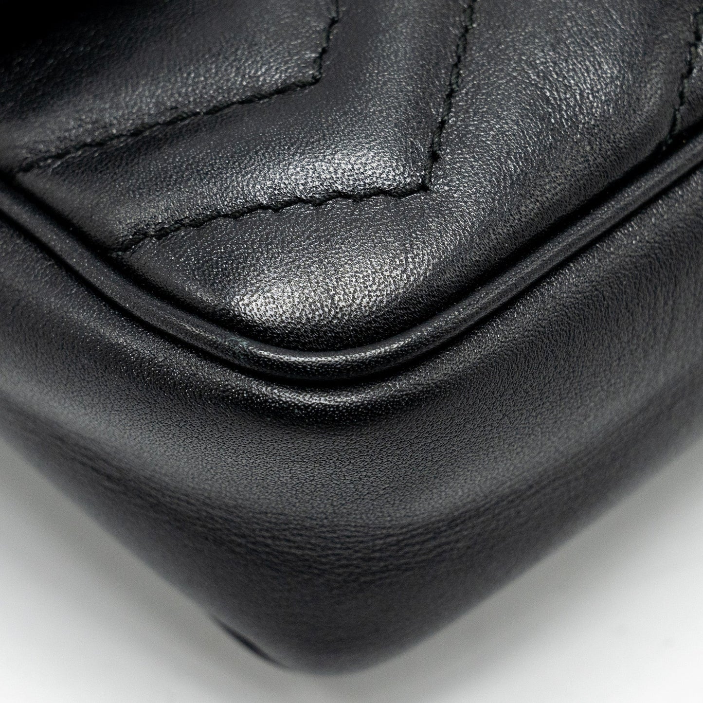 Gucci Super Mini Marmont calfskin black