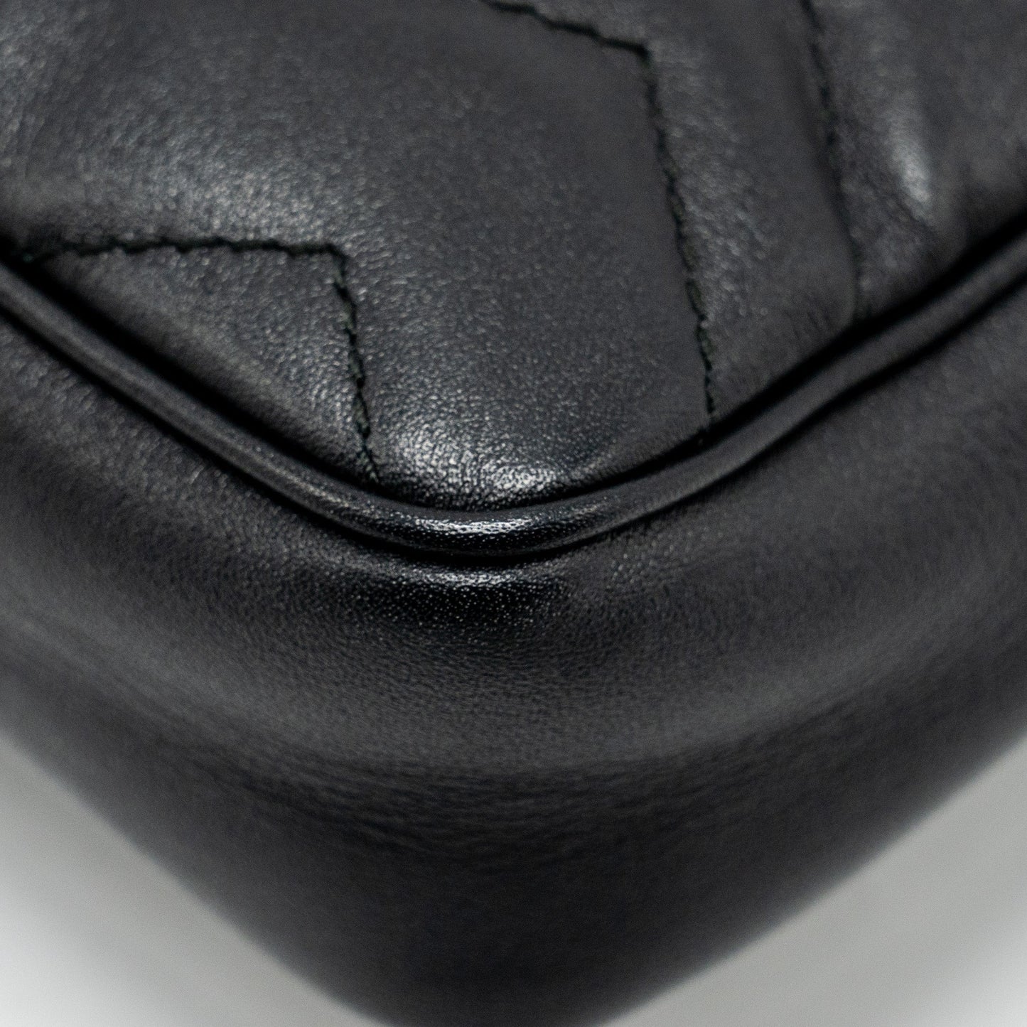 Gucci Super Mini Marmont calfskin black