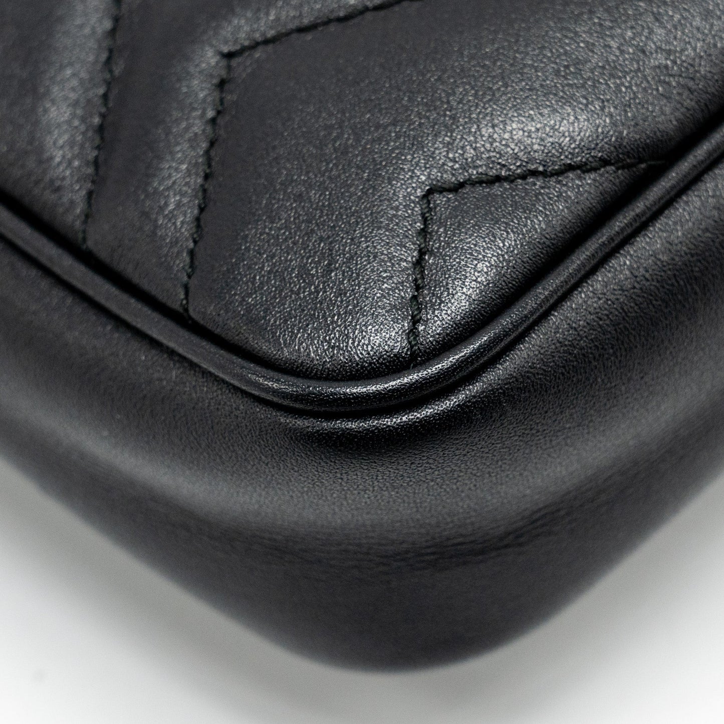 Gucci Super Mini Marmont calfskin black