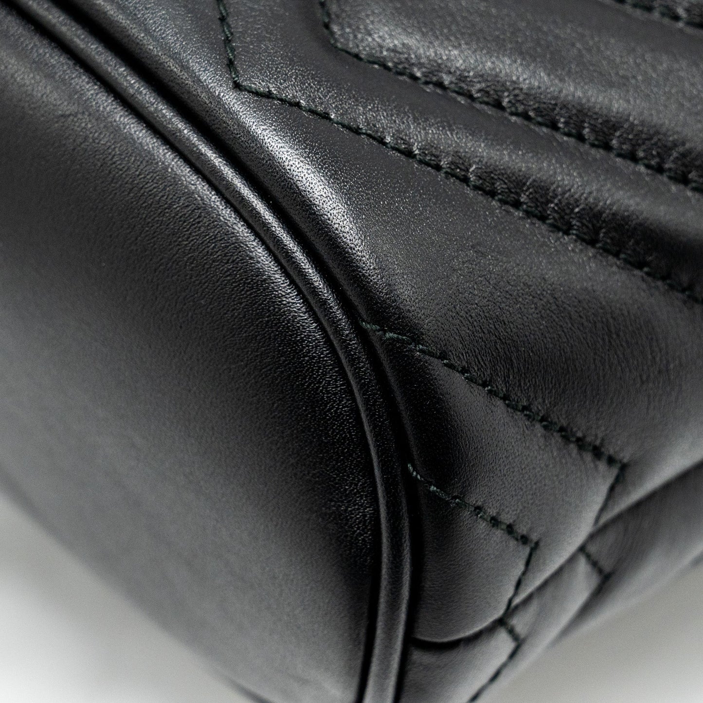 Gucci GG Marmont Backpack Calfskin Black