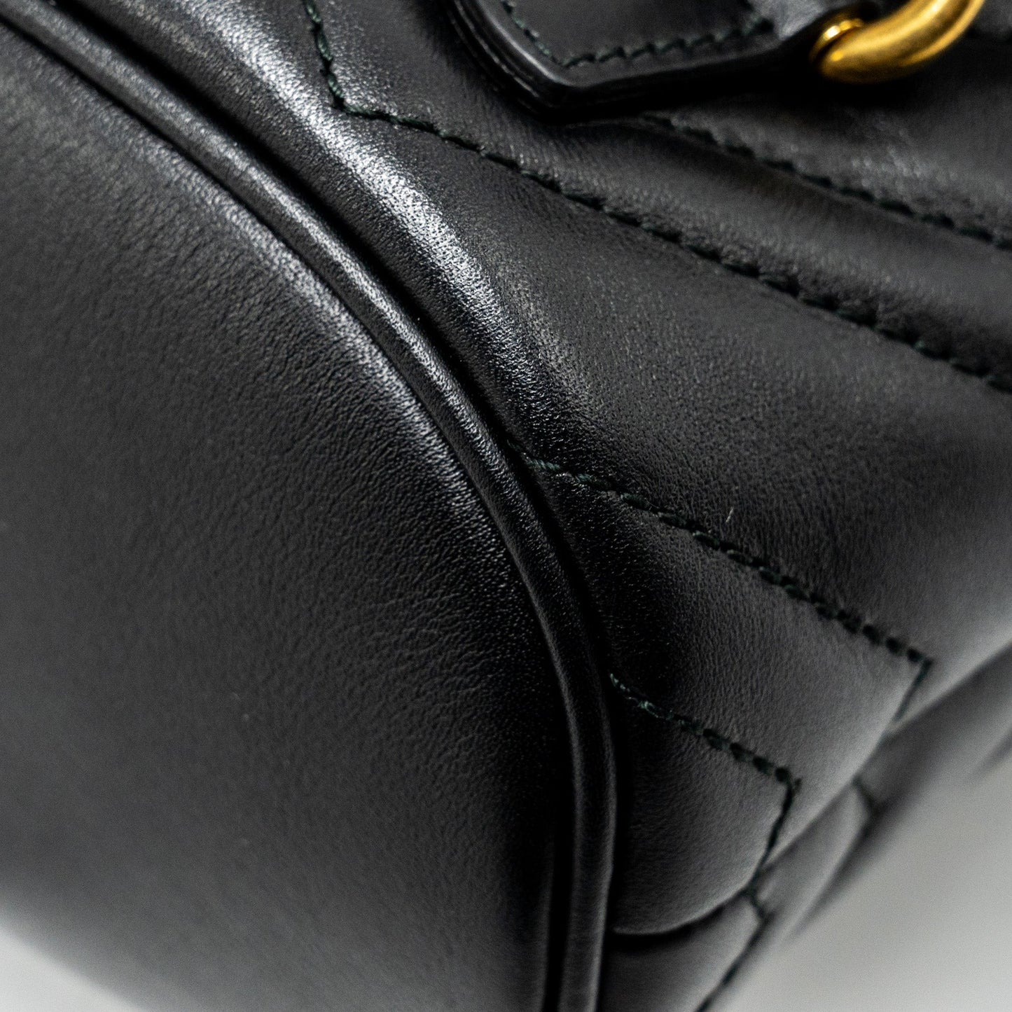 Gucci GG Marmont Backpack Calfskin Black