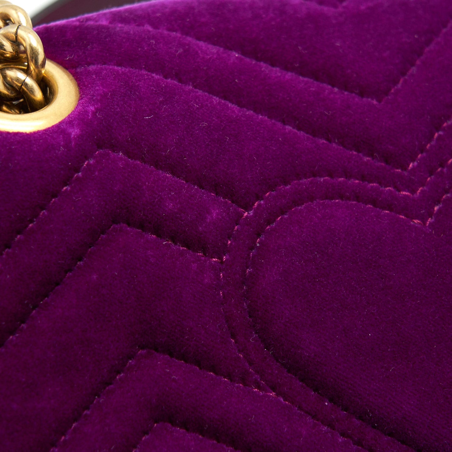 Gucci mini marmont bag Velvet Purple