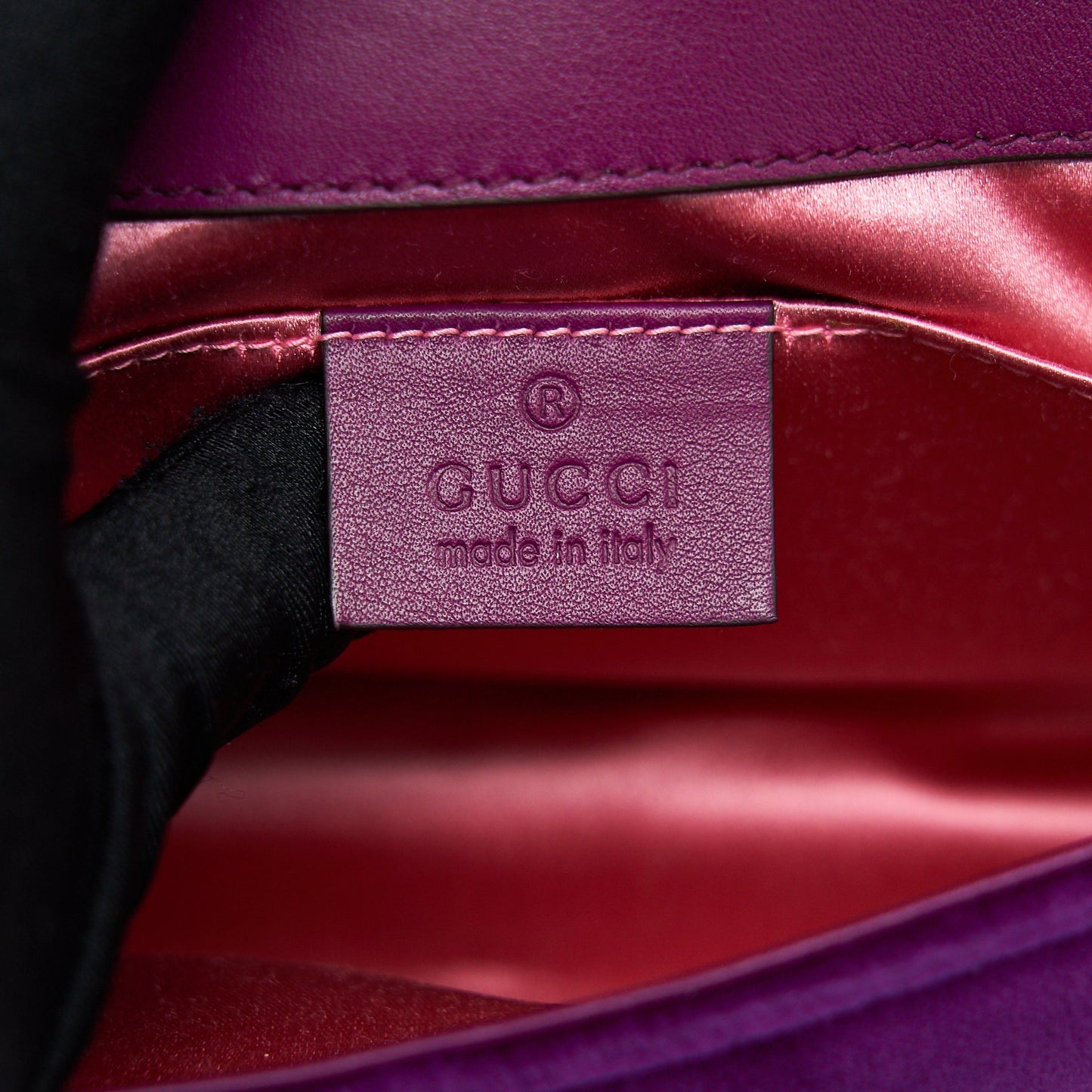 Gucci mini marmont bag Velvet Purple