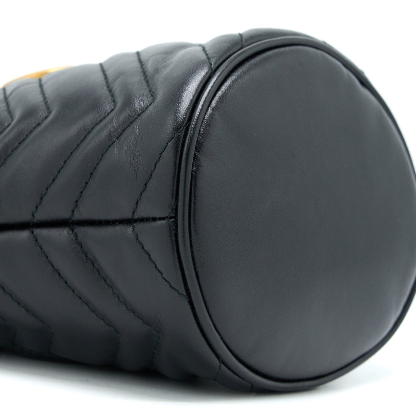 Gucci GG Marmont Mini Bucket Black