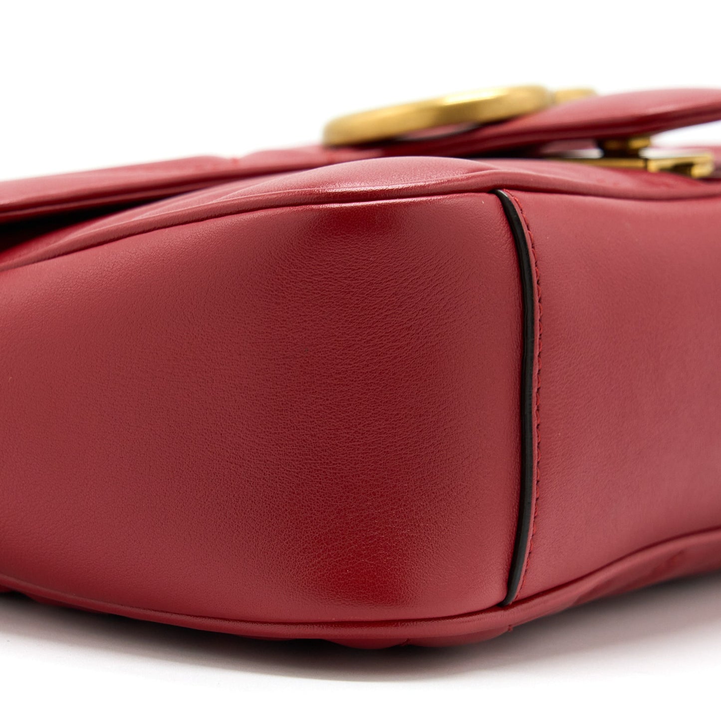 Gucci Small GG Marmont Bag Red