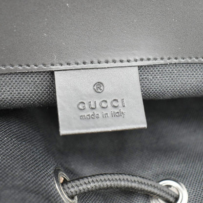 GUCCI GG Supreme Canvas Backpack Black