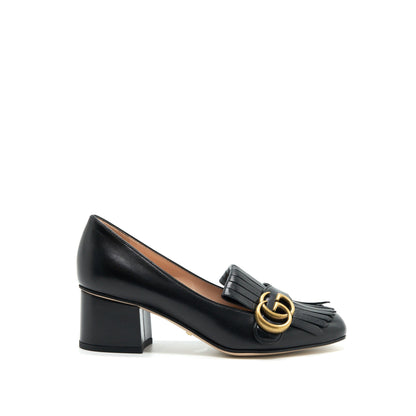 Gucci Size36 Leather Mid-Heel Pump