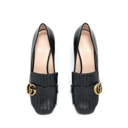 Gucci Size36 Leather Mid-Heel Pump