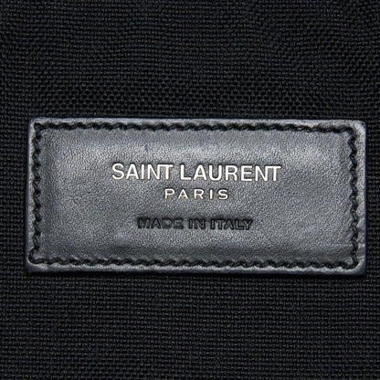 Saint Laurent/YSL City Backpack Nylon Black SHW