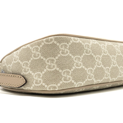 Gucci Ophidia Small Handbag GG Supreme Canvas Beige/White