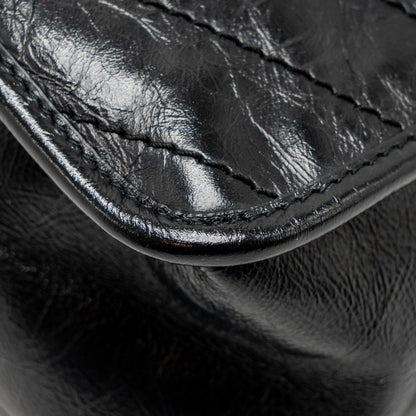 Saint Laurent/YSL Medium Niki Chain Bag Vintage Calfskin Black SHW