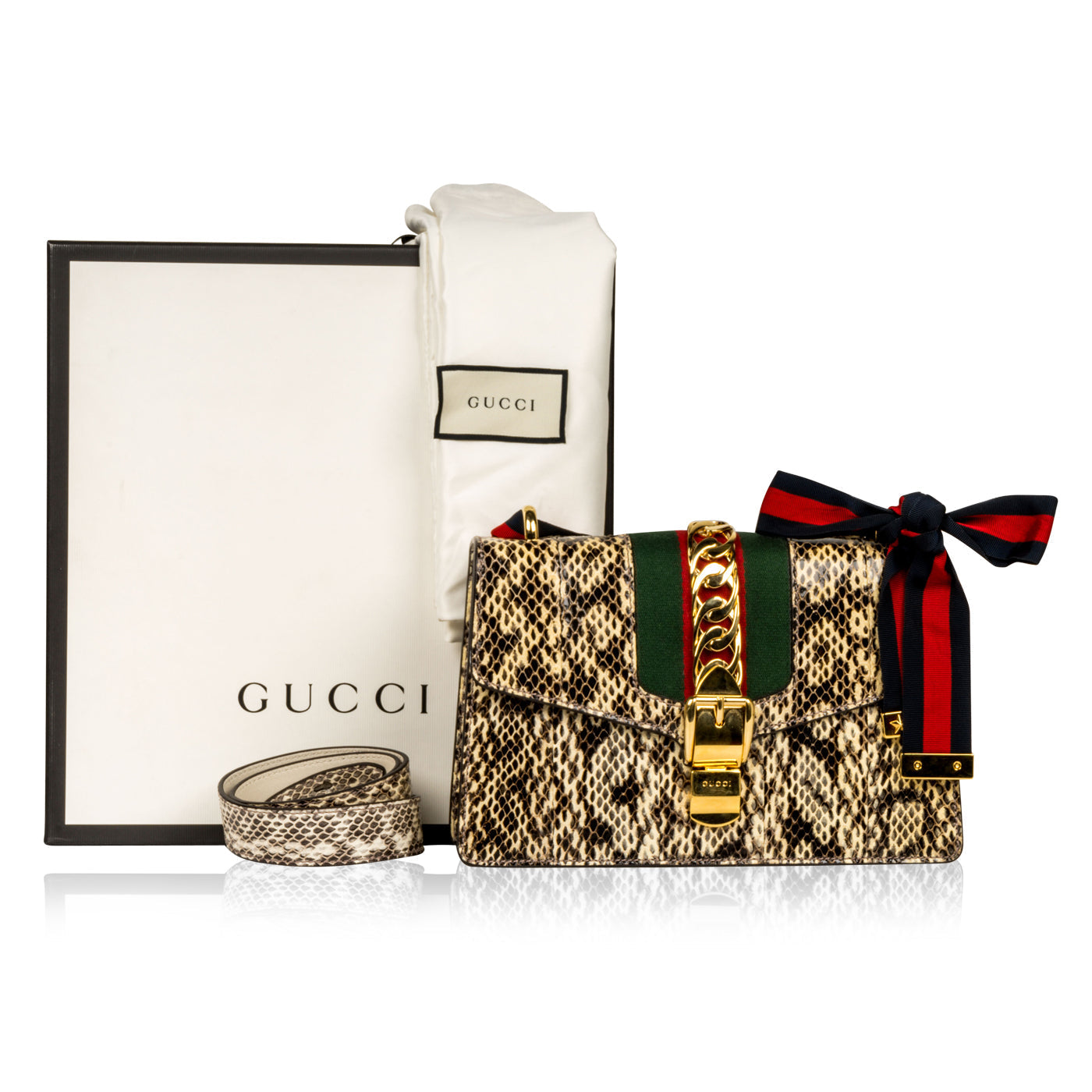 Gucci Sylvie Small Python