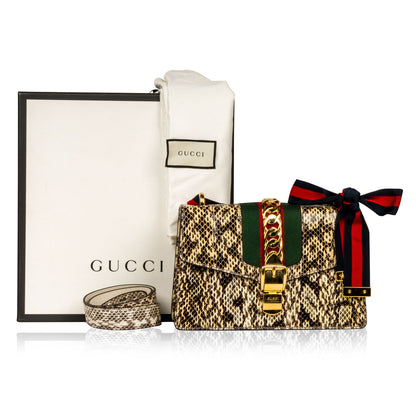 Gucci Sylvie Small Python