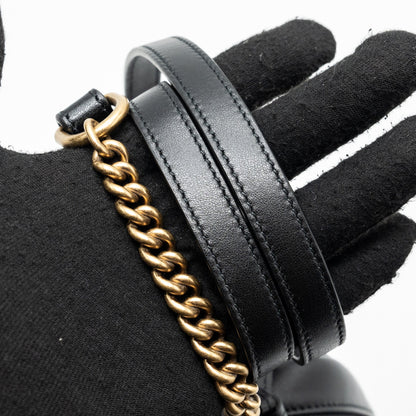 Gucci GG Marmont Matelasse Mini Bag Calfskin Black