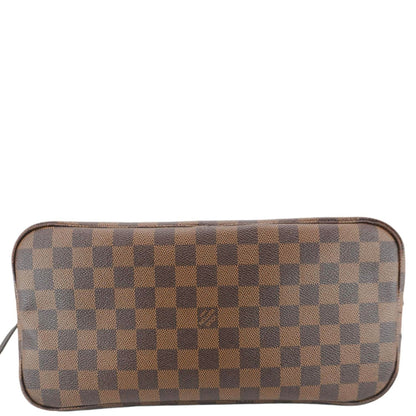 LOUIS VUITTON  Neverfull MM Damier Ebene Shoulder Bag Brown