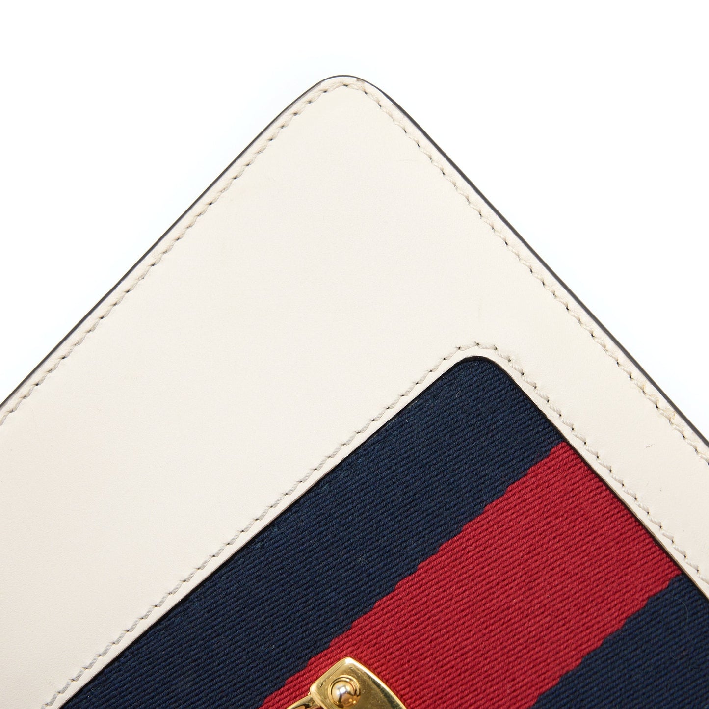 Gucci Mini Top Handle Sylvie Bag Calfskin White