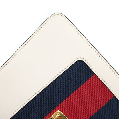 Gucci Mini Top Handle Sylvie Bag Calfskin White