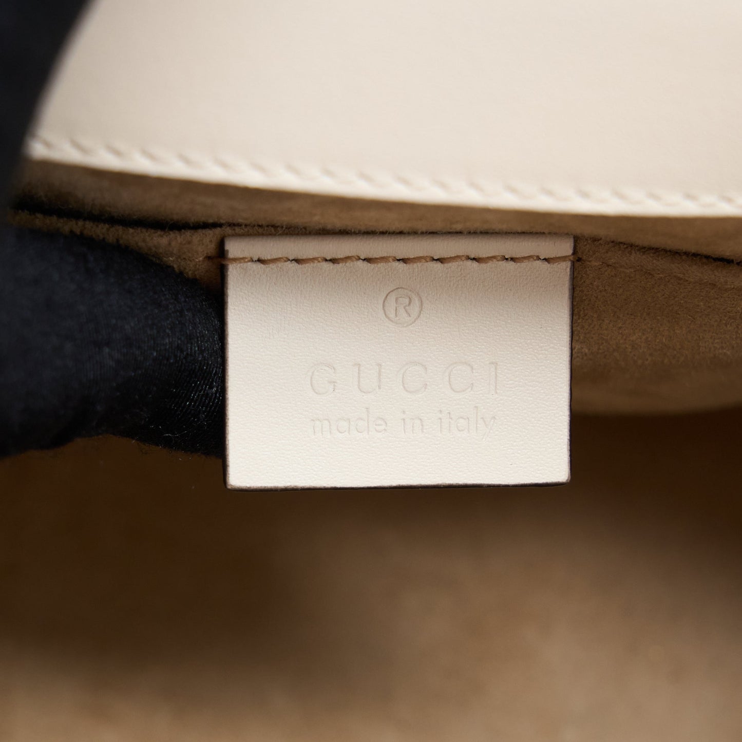 Gucci Mini Top Handle Sylvie Bag Calfskin White