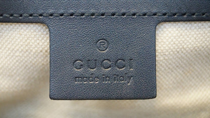 GUCCI Vintage Web Medium Original GG Boston Bag with Signature Web