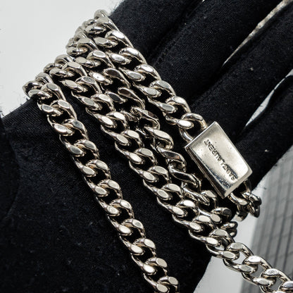 Saint Laurent/YSL Kate Tassel Croc-embossed calfskin Black SH