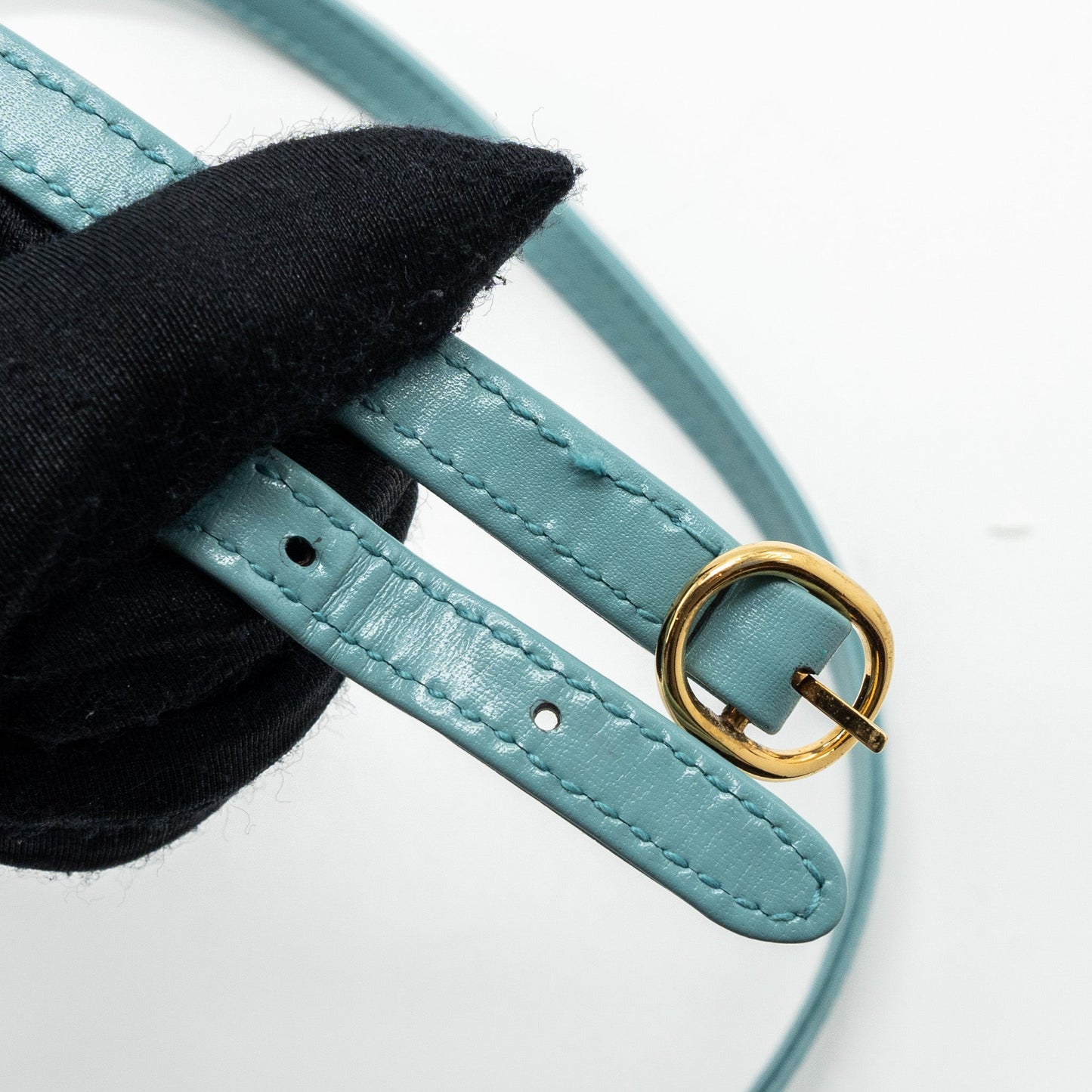 Gucci Jackie 1961 Mini Shoulder Bag Leather Blue