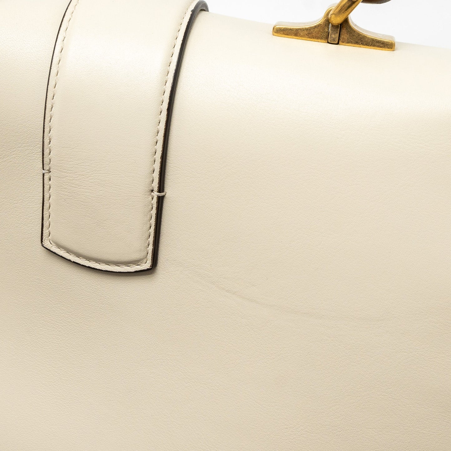 Gucci Bamboo Top Handle Dionysus Flap Bag Calfskin White/Multicolour