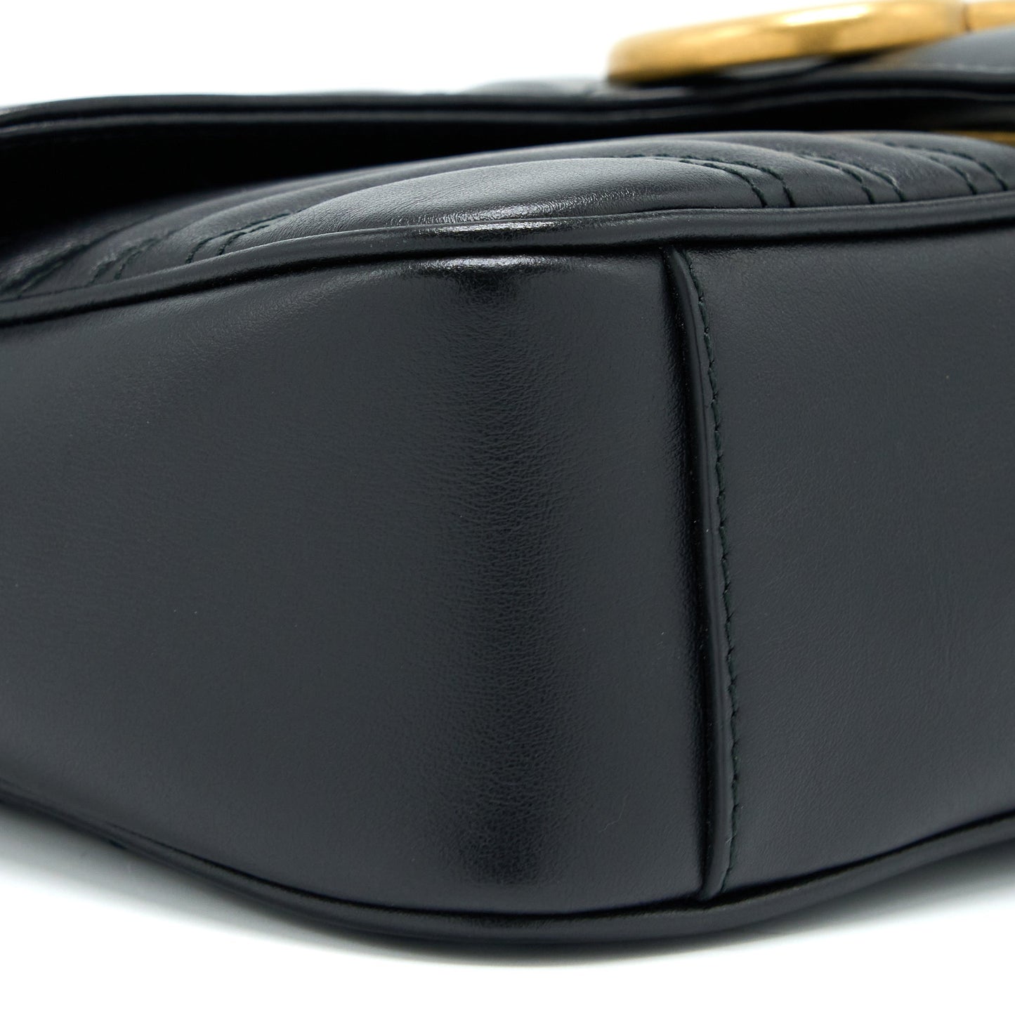 Gucci GG Marmont Small Matelasse Shoulder Bag Black