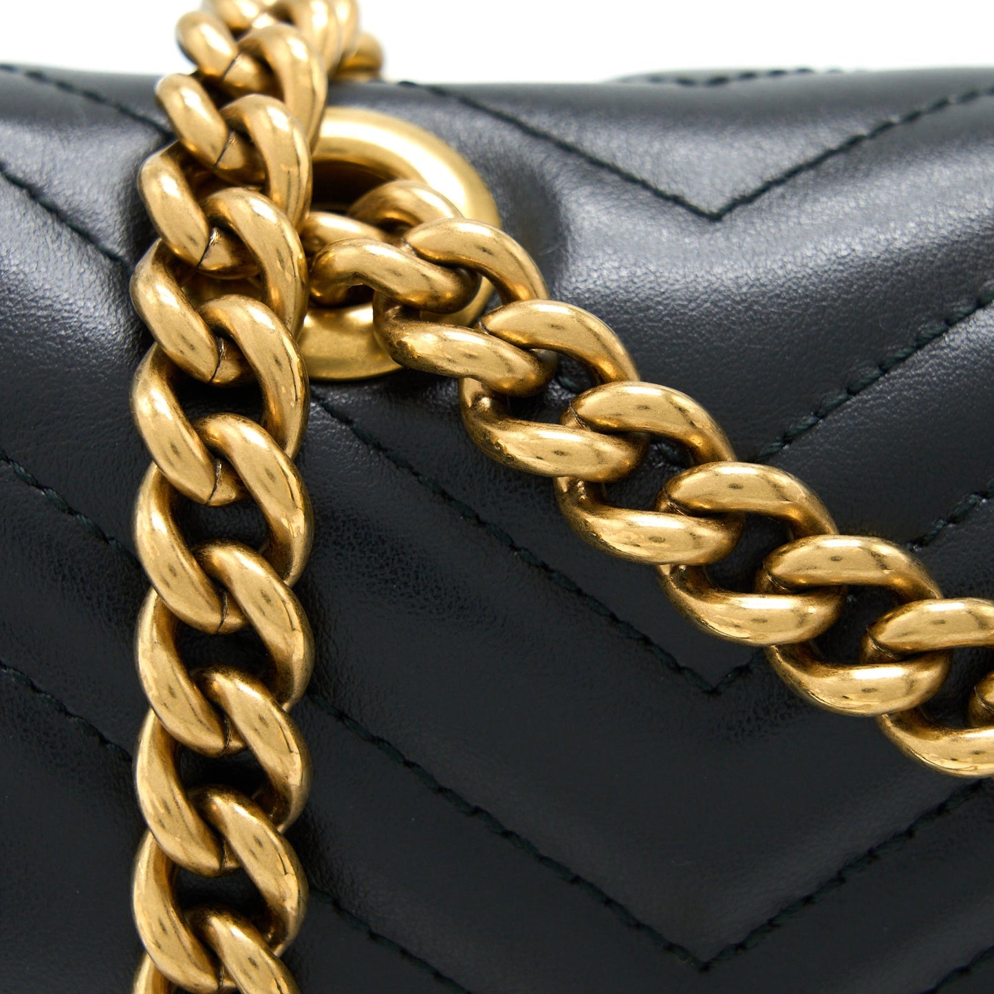 Gucci GG Marmont Small Matelasse Shoulder Bag Black