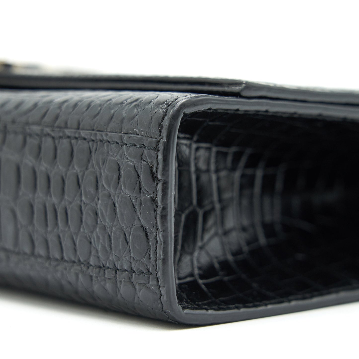 SAINT LAURENT /YSL KATE MEDIUM CHAIN BAG WITH TASSEL BLACK SHW