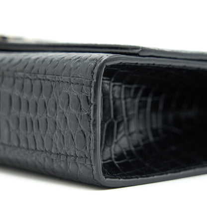 SAINT LAURENT /YSL KATE MEDIUM CHAIN BAG WITH TASSEL BLACK SHW