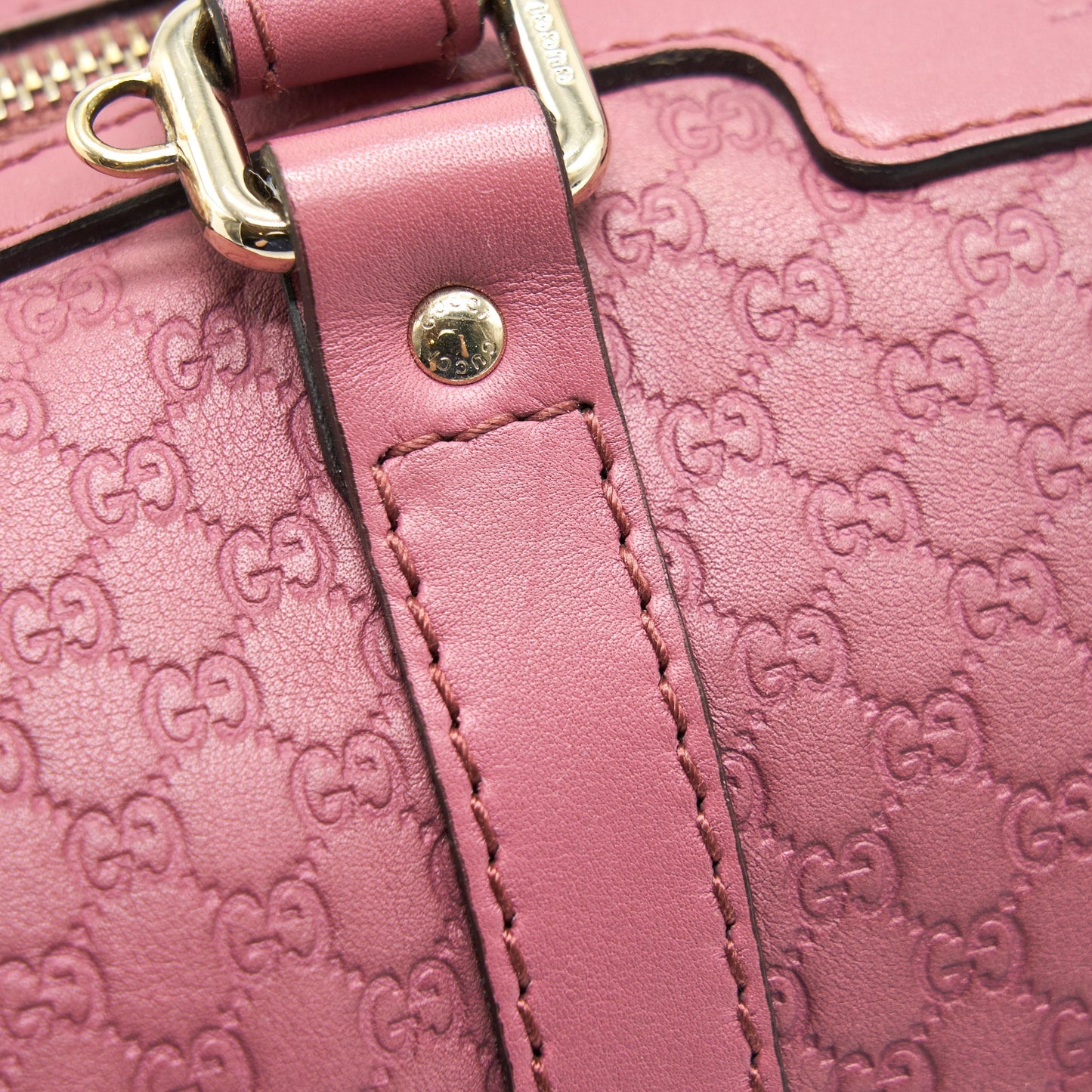 Gucci Boston Bag Calfskin Leather