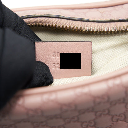 Gucci Calf Skin Leather Bamboo Camera Bag