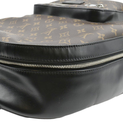 LOUIS VUITTON Josh Monogram Canvas Backpack Bag Brown