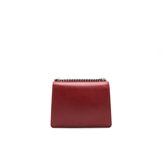 GUCCI DIONYSUS MINI LEATHER BAG RED
