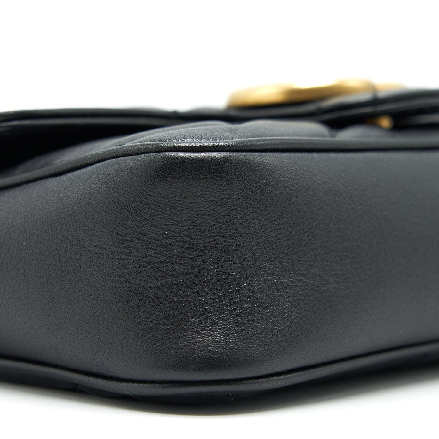 GUCCI GG MARMONT SUPER MINI BLACK