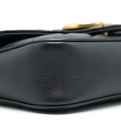 GUCCI GG MARMONT SUPER MINI BLACK