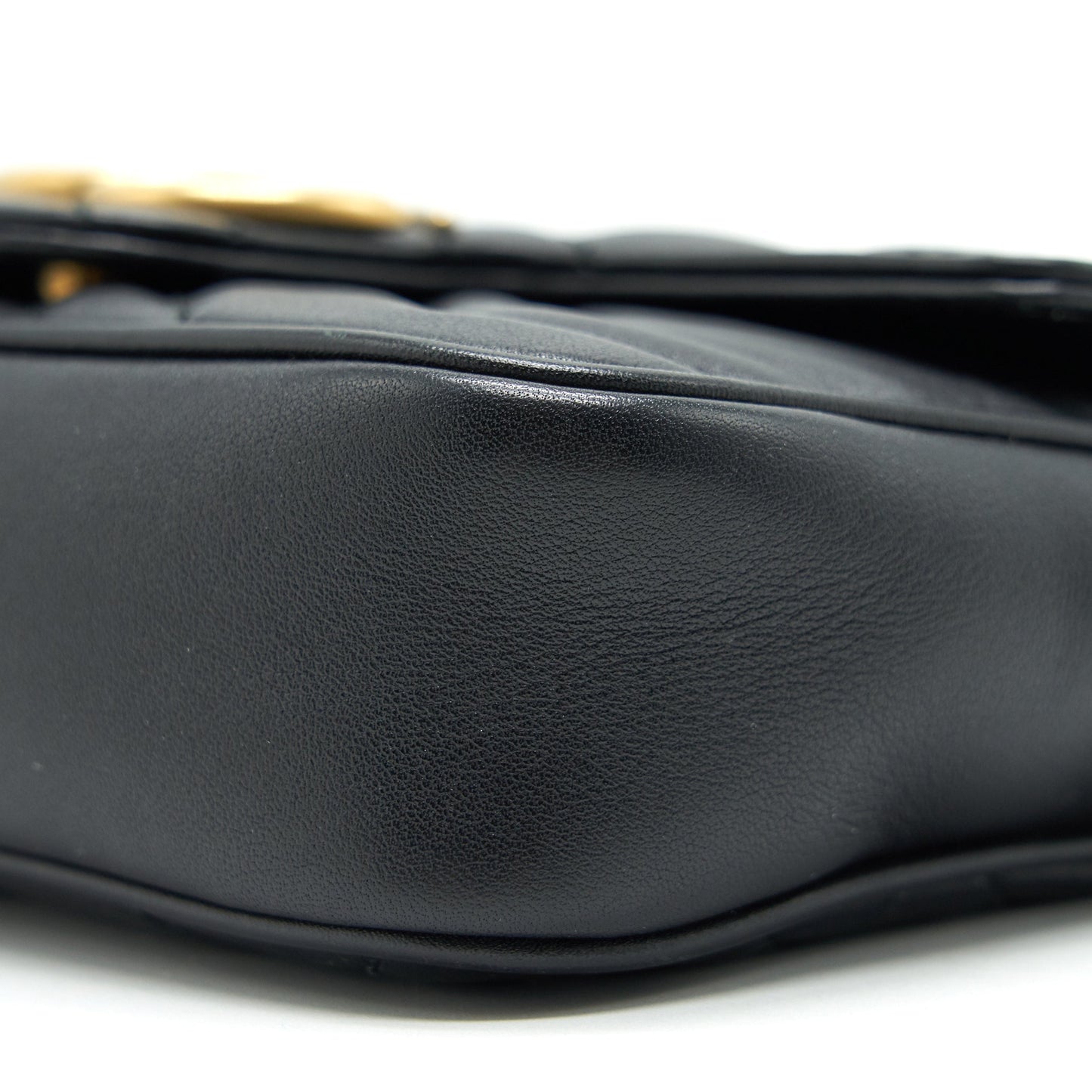 GUCCI GG MARMONT SUPER MINI BLACK